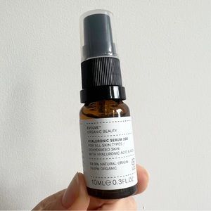 EVOLVE Organic Beauty hyaluronic acid and rose serum 200